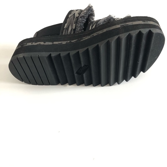 Teva céres fringe platform sandal Sz 9 - Picture 7 of 8